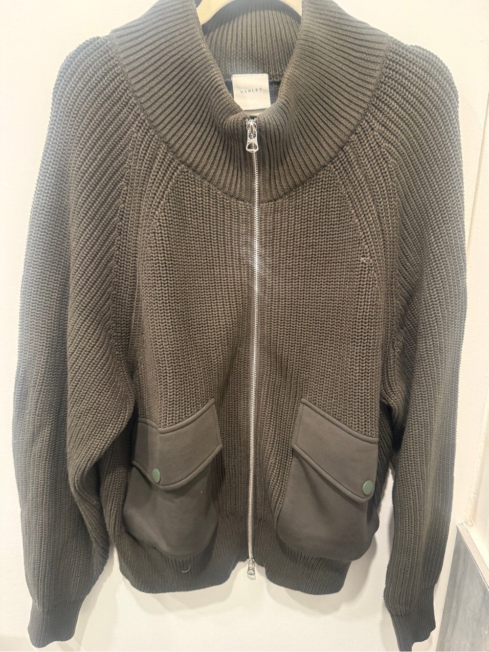 Varley 100% cotton cardigan